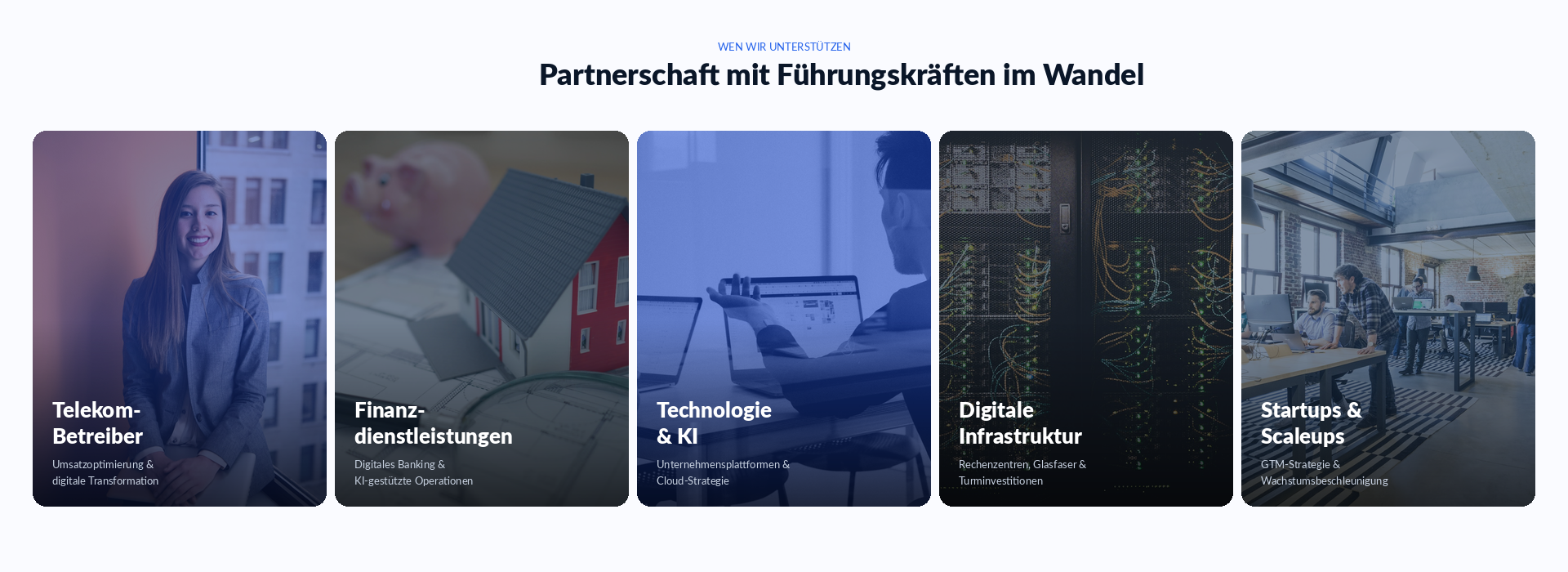 Enterprise leaders collaborating on transformation strategy