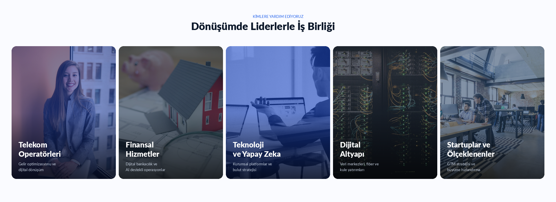 Enterprise leaders collaborating on transformation strategy